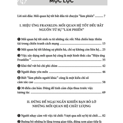 Sách - Hiệu ứng Franklin: Mối quan hệ tốt đều bắt nguồn tự sự "làm phiền" - MCBooks