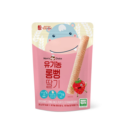 Bánh ăn dặm gạo lứt hữu cơ thanh dài Mom