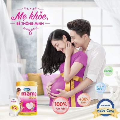 Sữa bột Vinamilk Dielac MaMa Gold hương Vani lon 900g