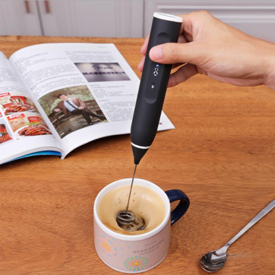 Máy tạo bọt cafe, sữa, đánh trứng mini cầm tay kích thước nhỏ gọn, tiện dụng sạc cổng USB - Hàng chính hãng / Hàng nhập khẩu 