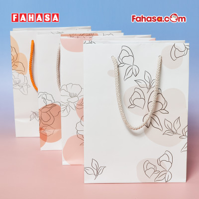 Túi Đựng Quà Camellia - Pretty Pink - 25 x 22 x 8 cm - The Sun 01