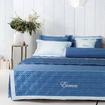 Bộ ga chun chần Everon EPC22047 (1 ga chun chần + 02 vỏ gối 45cmx65cm)