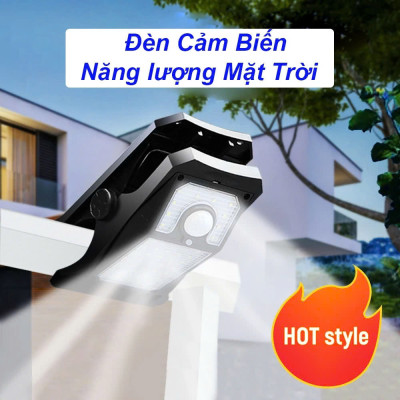 Đèn Kẹp Năng Lượng Mặt Trời Cảm Biến Cơ Thể Chống Nước, Đèn Sân Vườn Siêu Sáng Đa Chức Năng - HÀNG CHÍNH HÃNG MINIIN