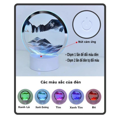 Đồng hồ cát trang trí - Màu hồng