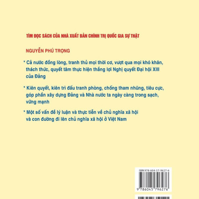 Phát huy truyền thống đại đoàn kết dân tộc xây dựng đất nước ta ngày càng giàu mạnh, văn minh hạnh phúc (Xuất bản lần thứ hai) bản in 2024