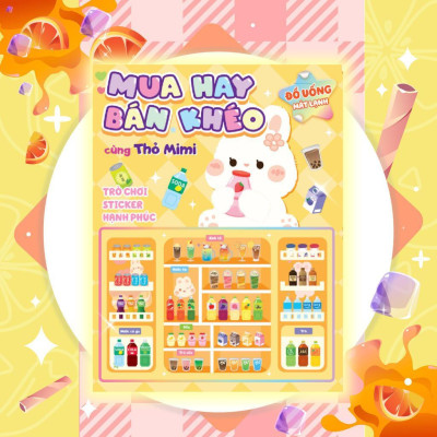 Sách - Mua Hay Bán Khéo - Trò Chơi Bóc Dán Cho Bé - Combo 5 Cuốn - Megabook