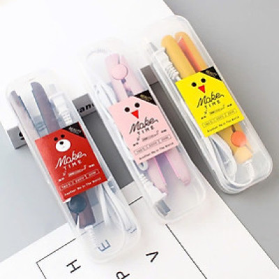 Phụ kiện tóc -Dụng cụ  tạo  kiểu  tóc  đa năng  mini có hộp ,   nhỏ gọn tiện lợi khi đi du lịch