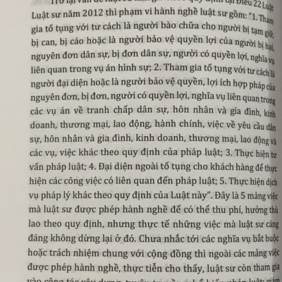 Luật Sư và Nghề Luật Sư Ở Việt Nam
