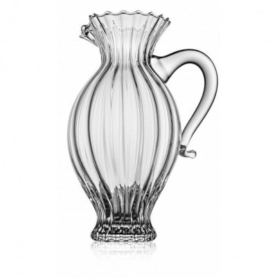 Bình đựng nước pha lê IVV Maitre trắng 1.3L Hàng chsinh hãng