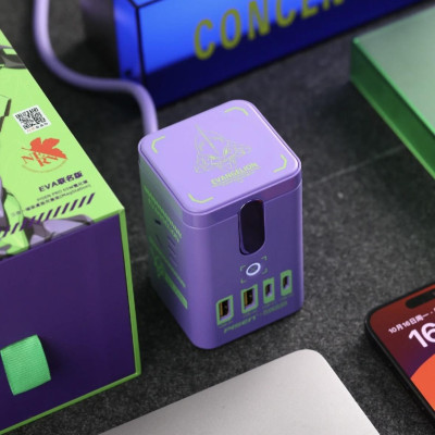 Trạm Sạc Để Bàn Đa Năng Pisen Pro - EVA Destop MagStation (Standby 65W) GaNUltra - Pisen CC1200