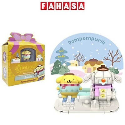 Đồ Chơi Lắp Ráp Mô Hình Pompompurin - Sanrio Holiday Collection - ToTy PS31 (177 Mảnh Ghép)