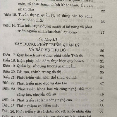 Luật Thủ Đô Năm 2024