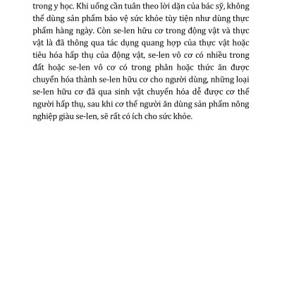 Kỹ Thuật Trồng Trọt Và Chăn Nuôi Giàu Selen