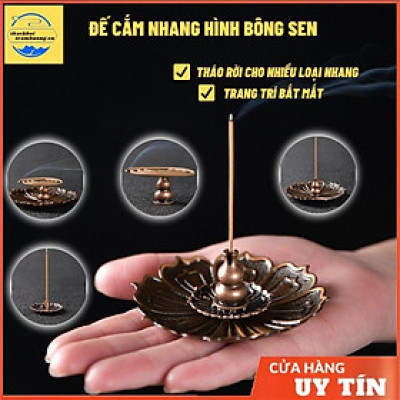 Đế cắm nhang hình bông sen dùng cắm nhang vòng nhang cây~ Phụ Kiện cắm nhang