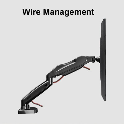 Giá treo 2 màn hình máy tính nhập khẩu F160 cho 17 - 27inch