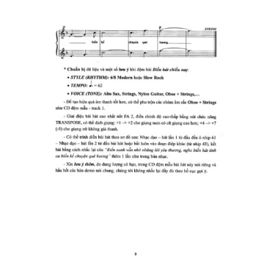 Thực Hành Đệm Organ -Tình Ca Quê Hương Kèm CD (HH)