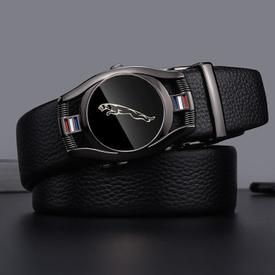 Dây nịt nam, thắt lưng nam dây da cao cấp khóa tự động tiện lợi - Thiết kế mặt cách điệu cá tính MBC89