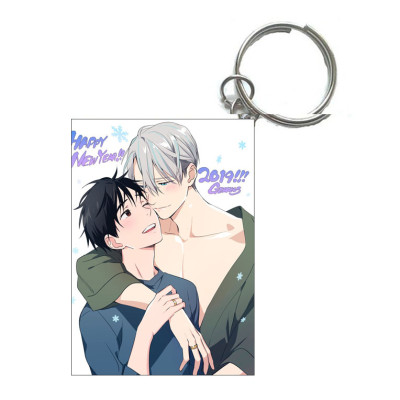 Móc khóa Yuri!!! On Ice COMBO 3 móc ảnh khác nhau ( mẫu giao ngẫu nhiên )