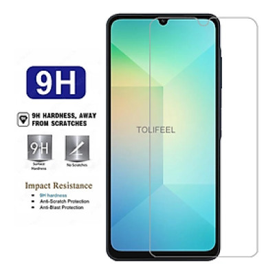 Kính cường lực dành cho Samsung Galaxy A06 Tempered Glass 9h trong suốt, chống vỡ, chống xước,dán màn hình cao cấp - Hàng chính hãng