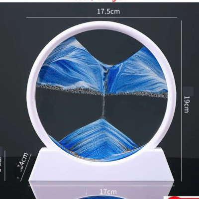Tranh cát chảy 3D LED sáng tạo - Tranh cát giải nén để bàn Đếm ngược Trang Trí Nhà cửa - Quà lưu niệm - Giao Mầu Ngẫu Nhiên
