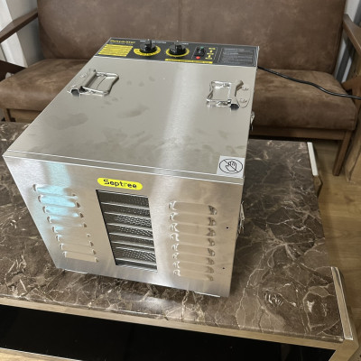 Máy sấy thực phẩm 10 khay chuyên nghiệp dung tích lớn 59 lít thương hiệu Mỹ Septree ST-01 công suất 1000W - Hàng Chính Hãng