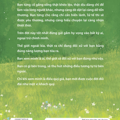 Thế Gian Rộng Lớn, Chỉ Cần Bạn Chiếu Sáng Chính Mình
