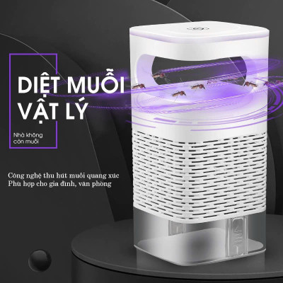 Đèn Bắt Muỗi Thông Minh, Kiêm Đèn Ngủ Tiện Lợi – Giấc Ngủ An Lành Không Lo Côn Trùng
