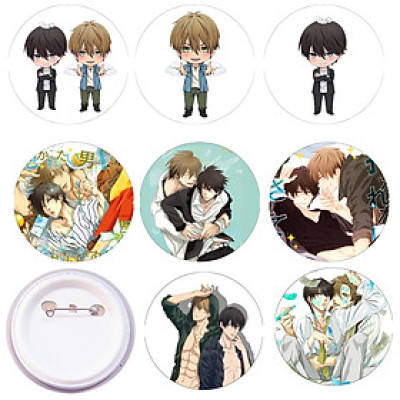 Huy hiệu Dakaretai Otoko combo 10 cái khác nhau