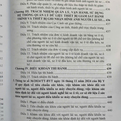 Luật Trật tự an toàn giao thông đường bộ - Hệ thống văn bản quy định chi tiết thi hành