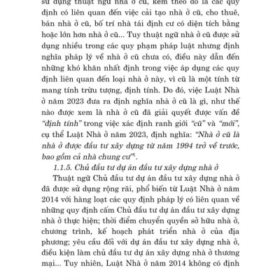Tìm hiểu Luật nhà ở năm 2023. Những quy định cần biết - bản in 2025