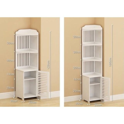 Tủ  góc nhà tắm có cánh TNG01 - Tủ lắp ráp đa năng