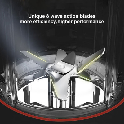 Máy xay và làm sữa hạt đa năng thương hiệu cao cấp Biolomix H5300 - Công suất 1500W - HÀNG NHẬP KHẨU 