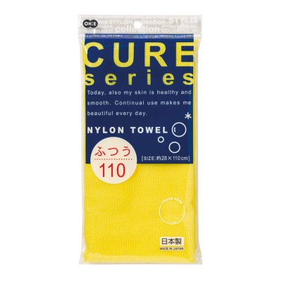 Khăn tắm tạo bọt mềm Ohe Cure Series 28x110cm - Made in Japan