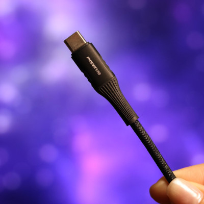 Cáp Sạc Nhanh Thông Minh Tự Ngắt Pisen Pro - Fox Intelligent PowerOff USB-C PD 100W 1.2m
