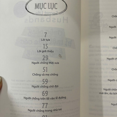 Sách - Cuộc Sống Bí Mật Của Các Ông Chồng (VLA-Melissa Katsoulis)