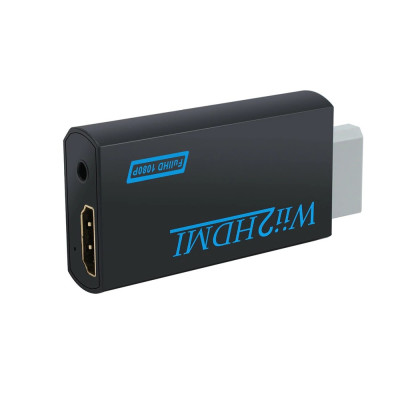 Hàng Chính Hãng - Bộ Chuyển Đổi Wii Sang HDMI 1080p - Cáp HDMI, Plug & Play, Hỗ trợ tất cả các chế độ hiển thị WII (NTSC, PAL 480i, 480p, 576i),Độ phân giải đầu ra 720P hoặc 1080P, Kích thước nhỏ gọn, tiện lợi  - ROGTZ