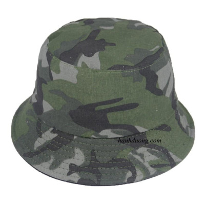 Mũ bucket nữ thời trang không thêu logo với chất liệu vải cotton thoáng mát dễ thấm hút mồ hôi