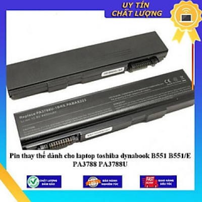 Pin dùng cho laptop toshiba dynabook B551 B551/E PA3788 PA3788U - Hàng Nhập Khẩu MIBAT677