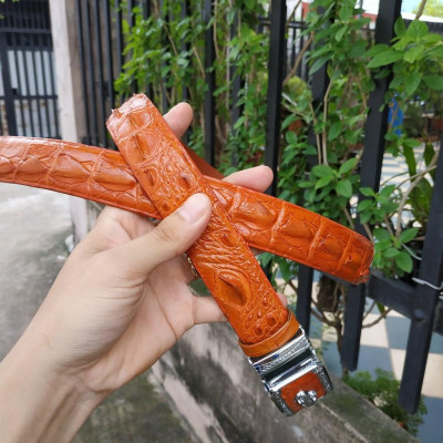 Thắt Lưng Cá Sấu Liền Nguyên Miếng 