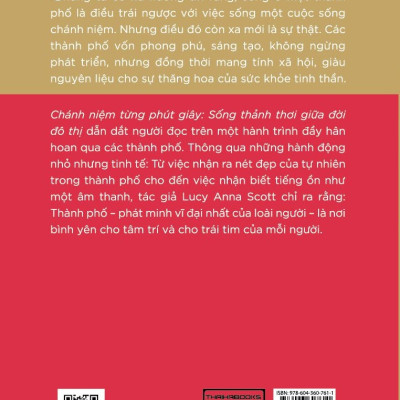Sách - Chánh niệm trong từng phút giây - Sống thảnh thơi giữa đời đô thị