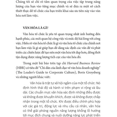 Văn Hóa Trong Tổ Chức - Cách Tạo Ra Một Nơi Mà Mọi Người Thích Làm Việc