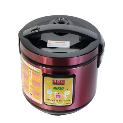 Máy Làm Tỏi Đen Nikio NK-688 - Nồi Ủ Tỏi Đen Cao Cấp, Công Nghệ Nhật Bản, Làm Tỏi Và Sấy Khô Tự Động, Tỉ Lệ Thành Công 99%, Tỏi Thơm Ngon Chuẩn Vị - Dung Tích 5 Lít, Làm Được 1.5 Kg Tỏi - Hàng Chính Hãng (5L) - Hàng chính hãng