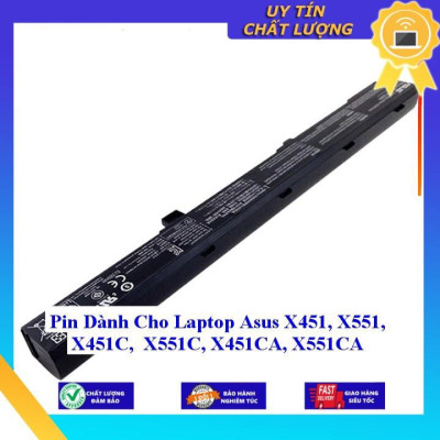 Pin dùng cho Laptop Asus X451 X551 X451C X551C X451CA X551CA - Hàng Nhập Khẩu MIBAT112