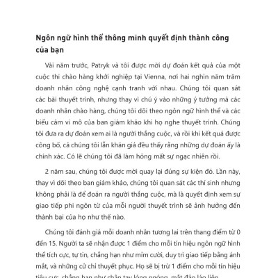 Sức Mạnh Của Ngôn Ngữ Hình Thể - Giải Mã Tín Hiệu Phi Ngôn Từ Trong Giao Tiếp