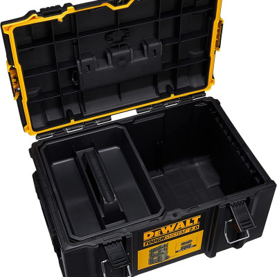 THÙNG ĐỰNG DỤNG CỤ (NHỰA) TOUGHSYSTEM2 (554X371X308 MM) 50KG DEWALT DWST83294-1 - HÀNG CHÍNH HÃNG
