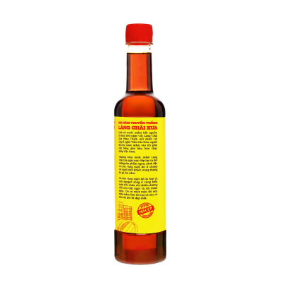 Nước mắm nhỉ cá cơm vàng ruột đỏ Làng Chài Xưa 525ml/chai cá ngon vùng nước trồi 300 năm truyền thống