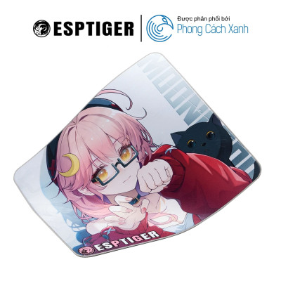 Lót chuột vải ESPTiger Neon V2 - Moondrop Edition Gaming Mousepad - Hàng Chính Hãng