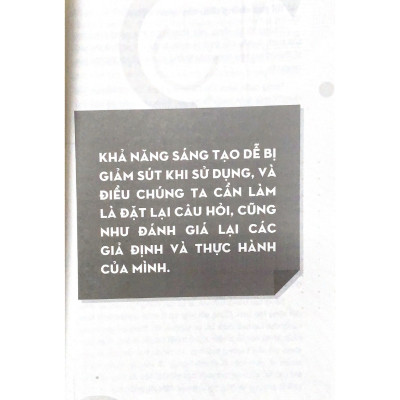Sáng Tạo Bắt Nguồn Từ Chính Bạn - Vanlangbooks