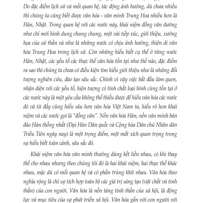 Văn Hóa Văn Minh Và Văn Hóa Truyền Thống Hàn