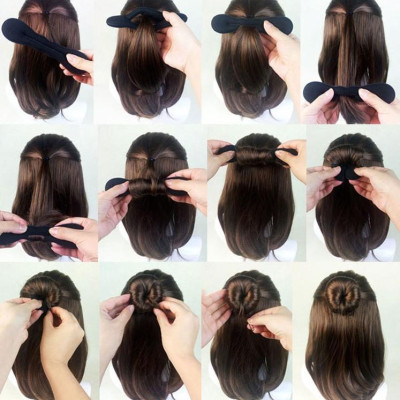 Bộ Dụng Cụ 2 Món Tạo Kiểu Tóc Tiện Lợi Dạng Thanh Thẳng